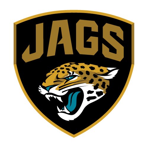Jacksonville Jaguars 2013-Pres Alternate Logo fabric transfer.jpg